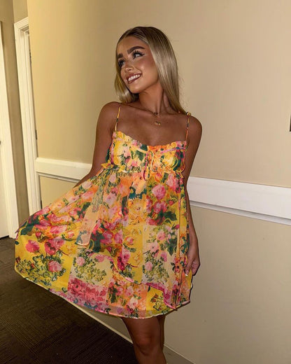 Floral Mini Dress