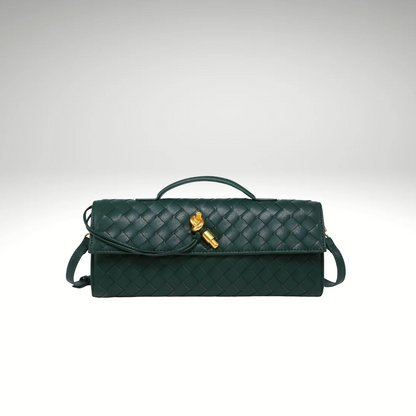 Victoria Woven Crossbody Clutch – Elegant &amp; Versatile Design