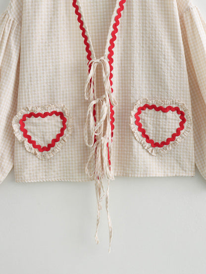 Heart Lace Blouse