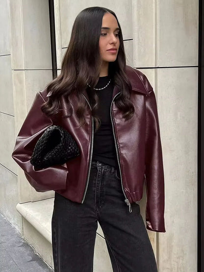 leather jacket