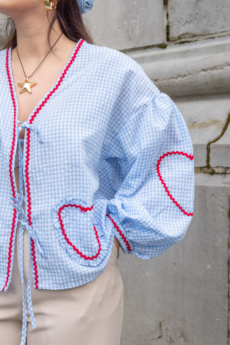 Heart Lace Blouse