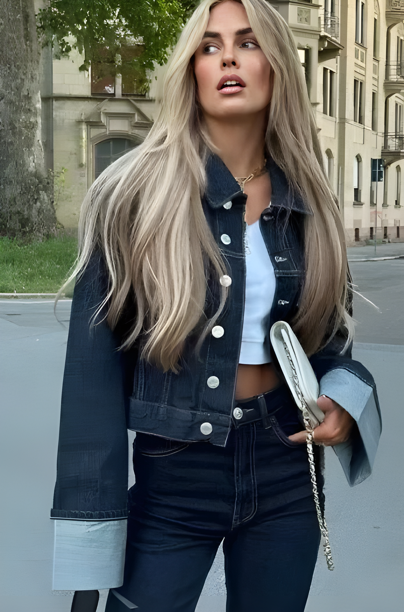 Louise Denim Set