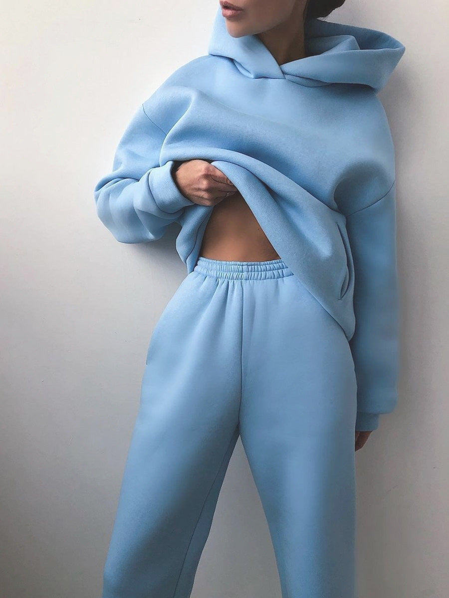 women's tracksuit Primavera blue