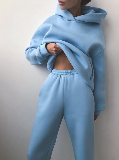 women's tracksuit Primavera blue