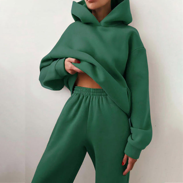 women's tracksuit Primavera green